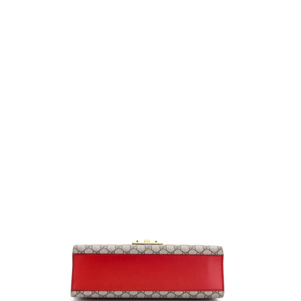 Gucci Padlock Shoulder Bag Gg Coated #248553G12B - Picture 4 of 8